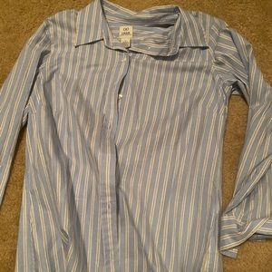 Blue long sleeve IZOD shirt